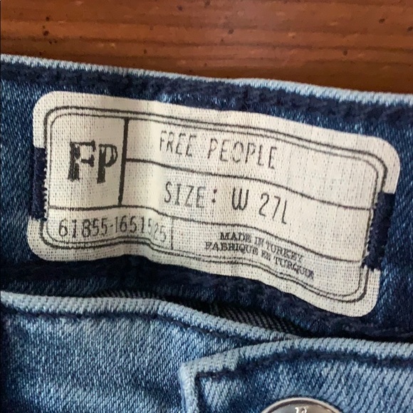 Free People NWT High Rise Skinny Jeans - Picture 4 of 9